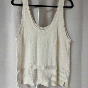 Madewell Sweater Tank, Cream